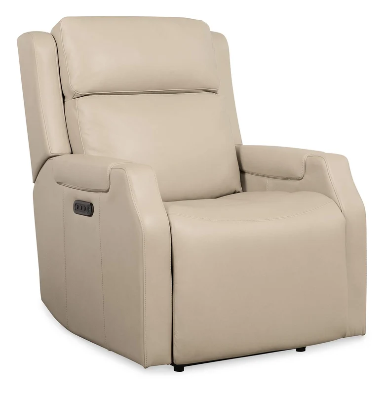 Hooker Furniture - Nelson Zero Gravity Power Recliner with Power Headrest and Lumbar - Beige - SS836-PHZL1-070 Beige / 38.25" x 31.5" x 42"