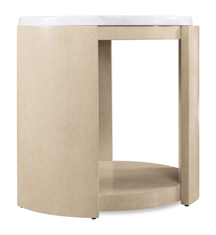 Hooker Furniture - Westwood Round Side Table - Light Wood - 6133-80116-80 Light Wood / 23.75" X 25" X 24"