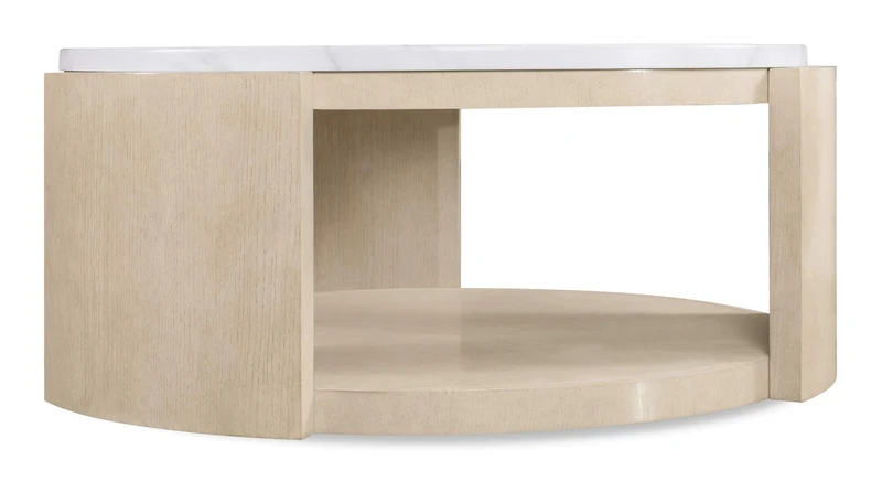 Hooker Furniture - Westwood Round Cocktail Table - Light Wood - 6133-80111-80 Light Wood / 42.5" X 43.75" X 18.5"