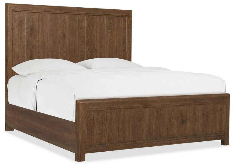 Hooker Furniture - Driftwood California King Panel Bed - 6820 Medium Wood / California King
