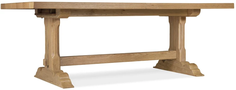 Hooker Furniture - Driftwood Rectangle Dining Table with Two 20-inch Leaves - 6820-75200 Light Wood / 42" X 30" X 86"