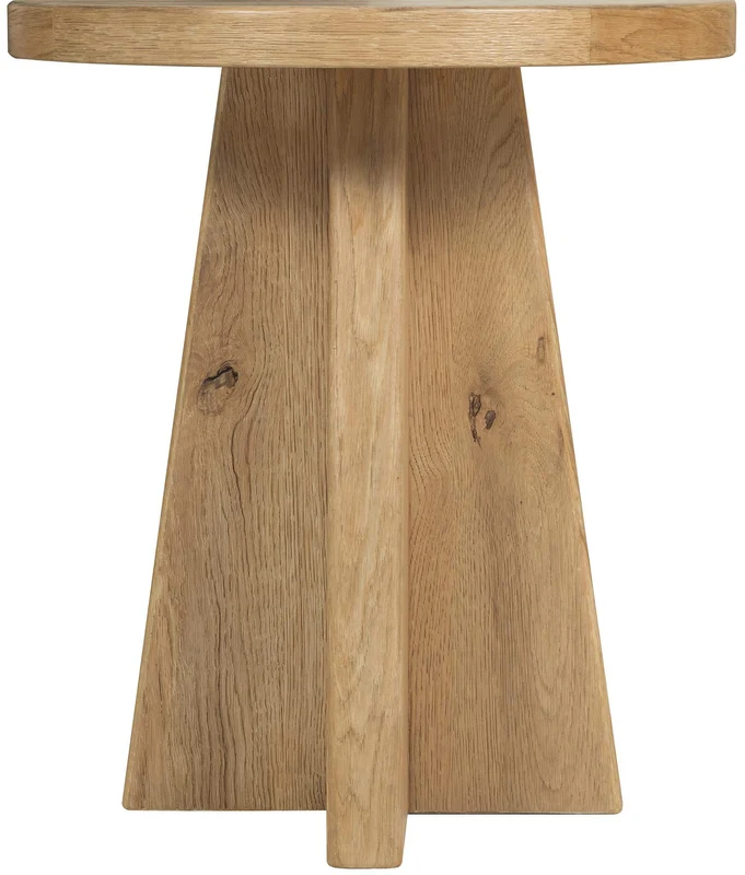 Hooker Furniture - Driftwood Round End Table - 6820-80213 Light Wood / 22" X 25" X 22"