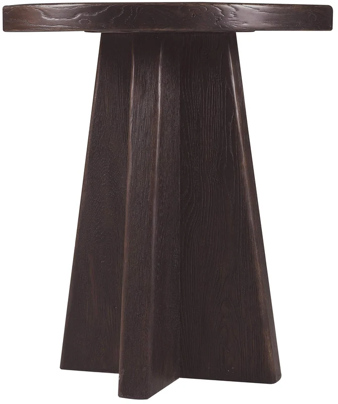 Hooker Furniture - Driftwood Round End Table - 6820-80213 Blacks / 22" X 25" X 22"