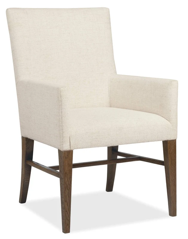 Hooker Furniture - Driftwood Upholstered Arm Chair - 6820-75511 Medium Wood / 27" X 38.5" X 24.25"