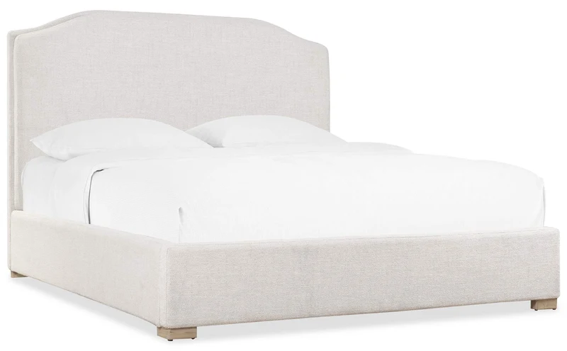 Hooker Furniture - Driftwood California King Upholstered Bed - 6820 Beige / California King