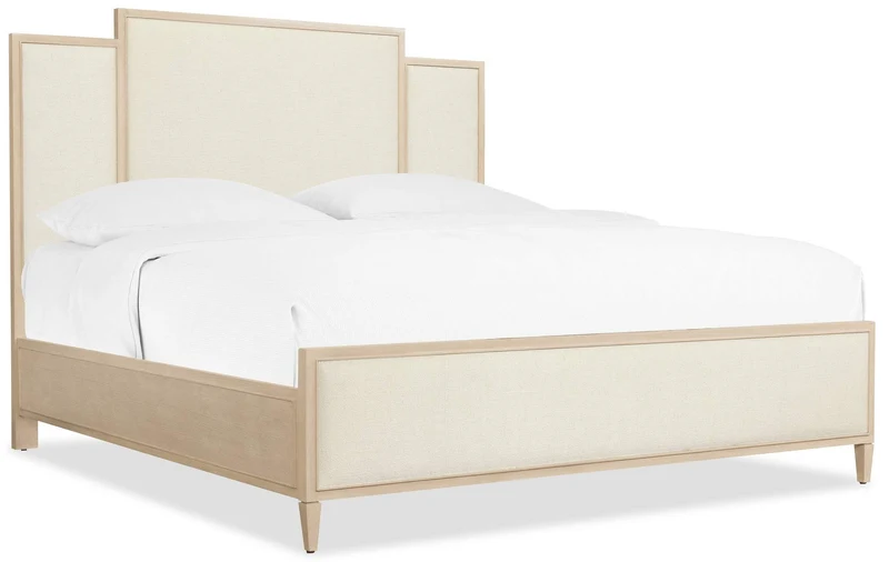 Hooker Furniture - Melange Be My Guest Panel Bed - Beige - 628 Beige / Queen