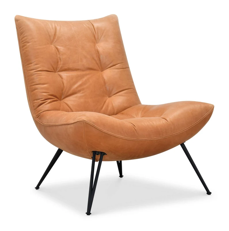 Hooker Furniture - Kayne Accent Chair - Brown - CC416-086 Brown / 38.6" X 32.2" X 38.6"