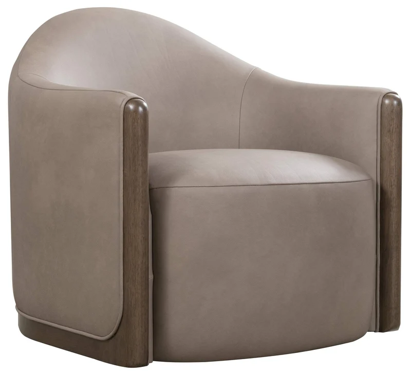 Hooker Furniture - Cora Swivel Chair - CC224-SW Brown / 31.5" X 31" X 32"