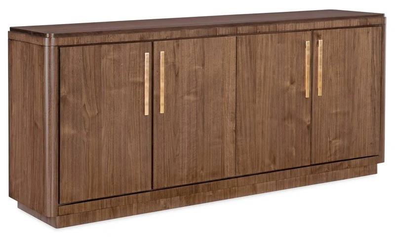 Hooker Furniture - Eleana Buffet - Medium Wood - 7252-75900-85 Medium Wood / 20" X 82" X 36"