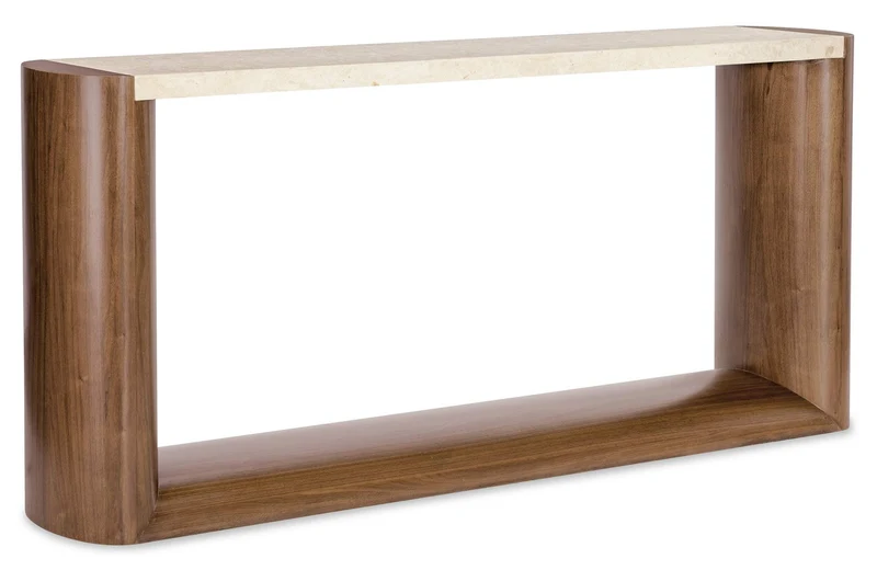 Hooker Furniture - Eleana Console Table - Medium Wood - 7252-85003-85 Medium Wood / 16" X 34" X 74"