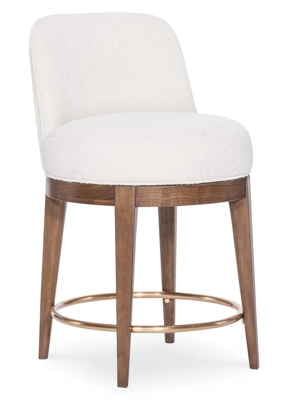 Hooker Furniture - Eleana Counter Stool - Beige - 7252-75350-85 Beige / 23" X 21" X 36"