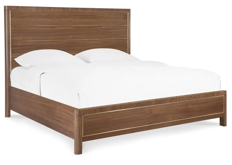 Hooker Furniture - Eleana Panel Bed - Medium Wood - 7252 Medium Wood / King