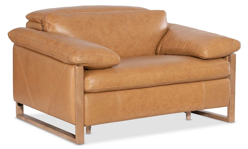 Hooker Furniture - Jericho Power Recliner with Power Headrest - SS461-PH1 Brown / 43.2" X 32.2" X 53.5"