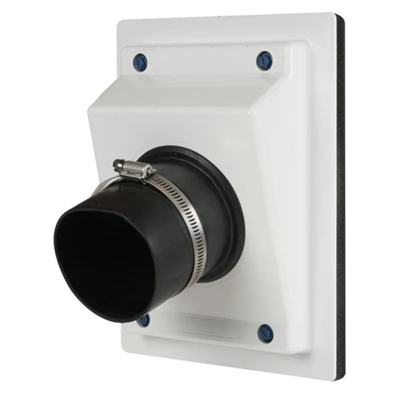AIREX TITAN OUTLET TGS 1-in Wall Outlet for HVAC Line Set with 3/4-in Gasket New Installation - White