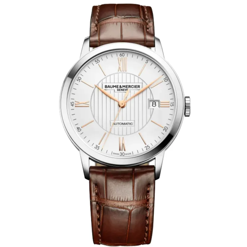 Relógio Baume & Mercier Classima Automático Prata 10263