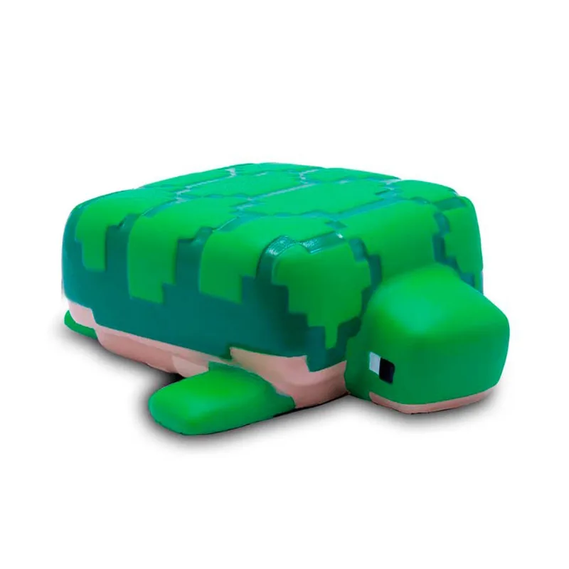 Muñeco Squishy Minecraft Tortuga Mega 20 cm Suave Antiestrés Coleccionable