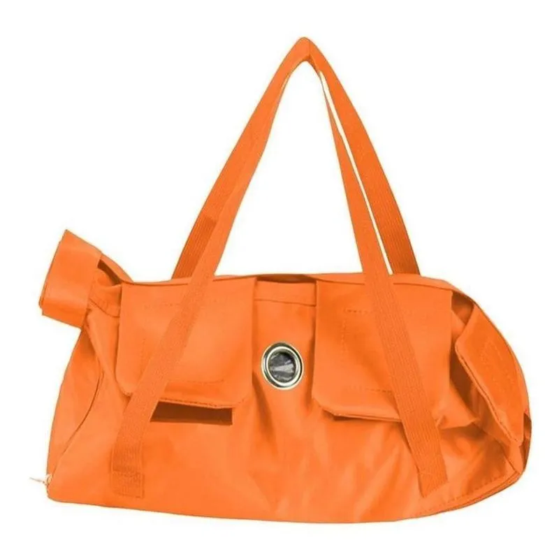 Bolsa Transporte Cães/gatos Laranja 57x27 - Grande