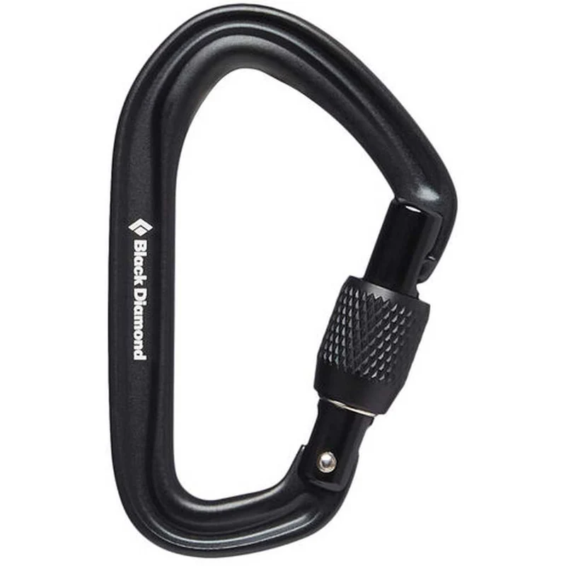 Hotforge Screwgate Carabiner BLACK / OS