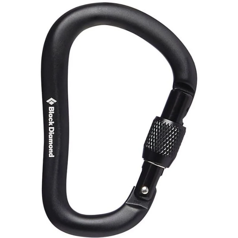 RockLock Screwgate Carabiner BLACK / OS