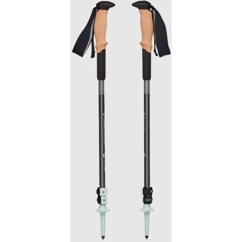 Pursuit Shock Trekking Poles STEEL/FOAM GREEN / MED/LARG