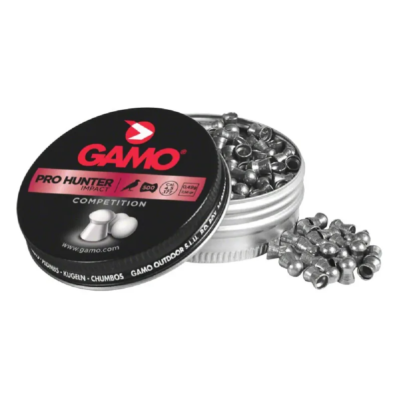 Chumbinho Pro Hunter Impact 4.5mm 250un 7,56gr - Gamo