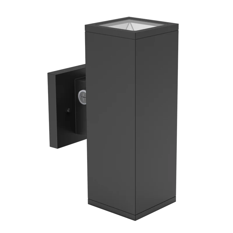 Luxrite LR40345 10" Up-down - CCT & Wattage Selectable Outdoor Wall Sconce