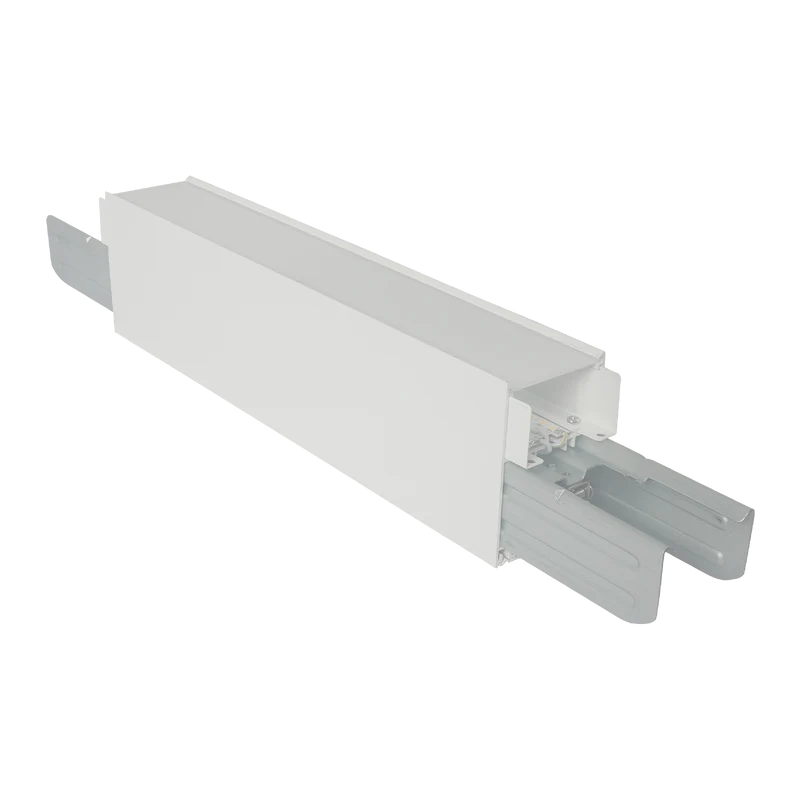 Luxrite LR42607 Architectural Linkable Linear 9" Connector - White Finish