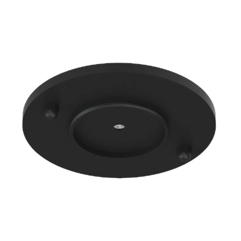 Luxrite LR43734 2.5" Cylinder System - Surface Mount Plate Black Finish