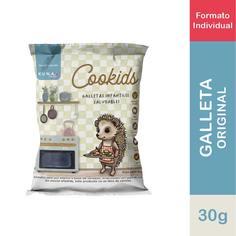 Galletas Kuna Foods Cookids Original 30 g