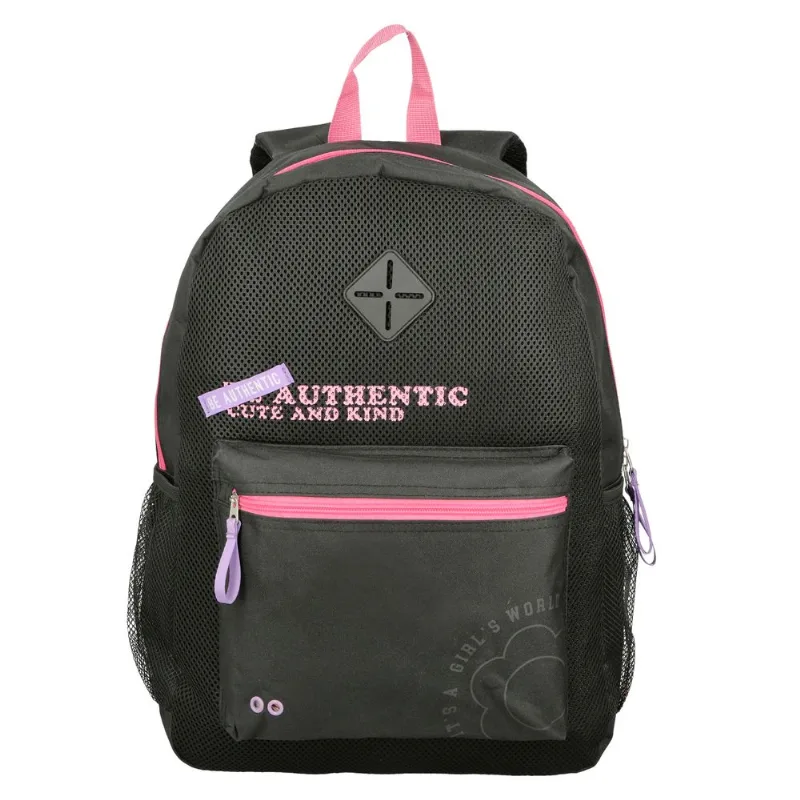 Mochila Escolar Con Cartuchera De Regalo Nena Niña Mujer Urbana Diseños Modernos Mochila Negra Escolar Con Cartuchera De Regalo Nena Niña Mujer Urbana Diseños Modernos