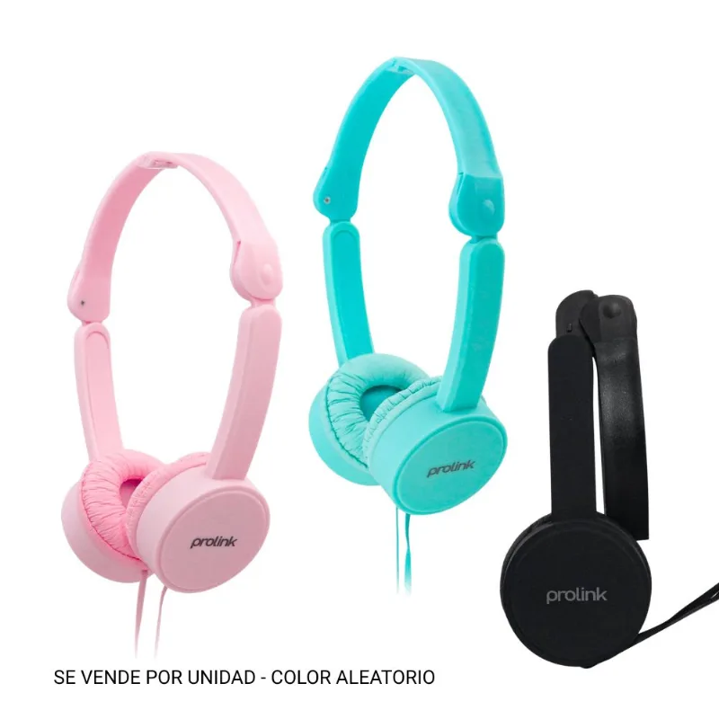 Audifonos con micrófono Color Aleatorio Prolink