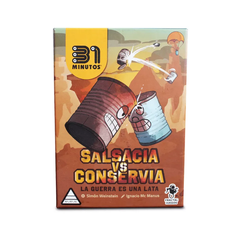 31 Minutos: Salsacia vs Conservia Juego de Mesa