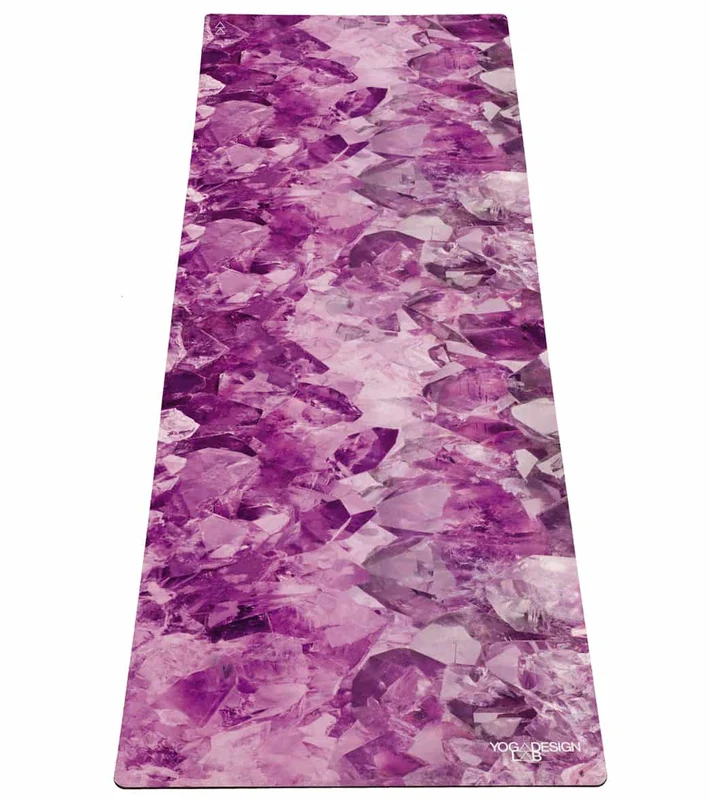 Yoga Design Lab Quartz Yoga Mat Towel Combo 70" 3.5mm Quartz