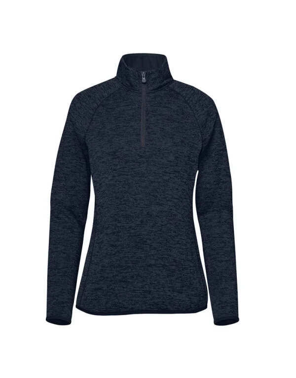 Stormtech Women'S Yosemite 1/2 Zip Pullover Navyheather / XL