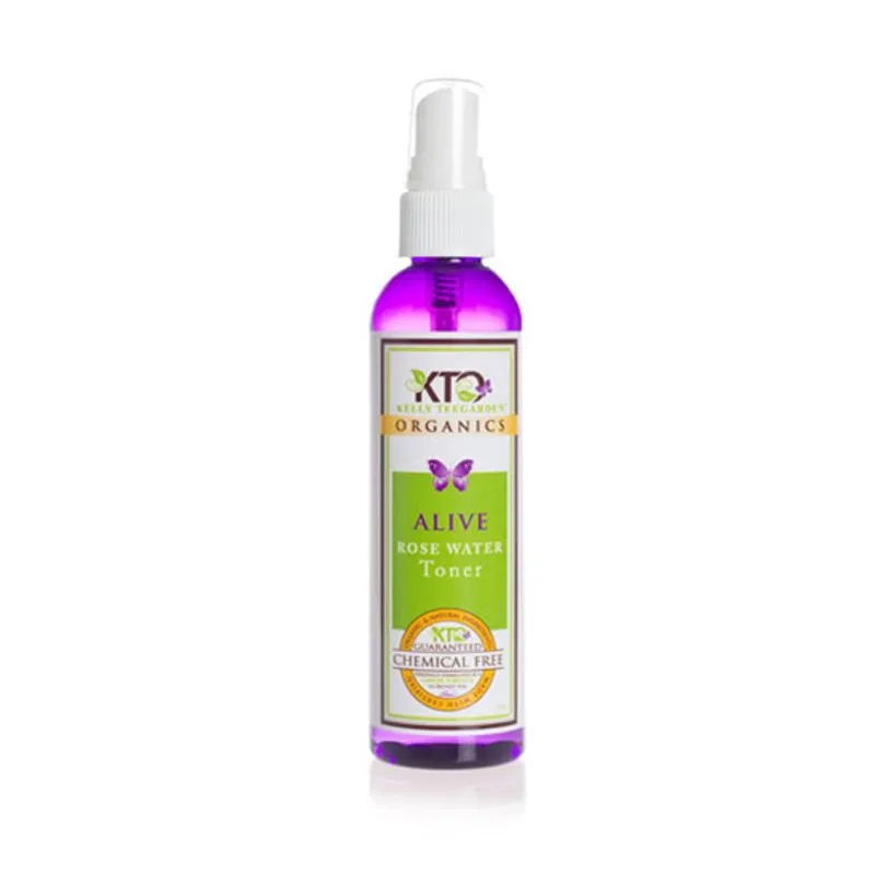 Tônico De Água De Rosas Kelly Teegarden Organics Alive 120ml