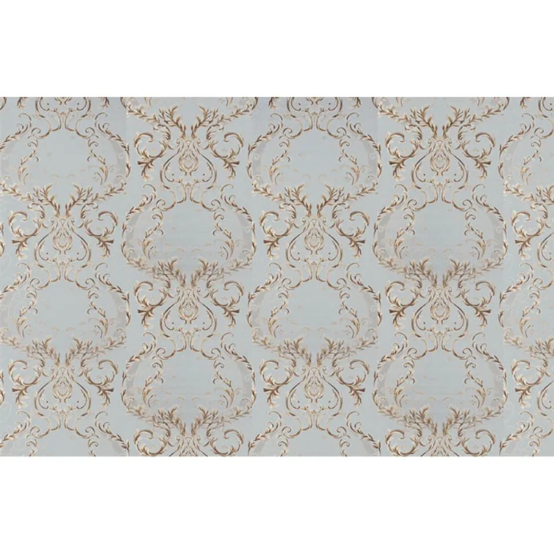 [5m²] Papel de Parede Arabesco Dourado - PP370-1 Rolo de 5m2