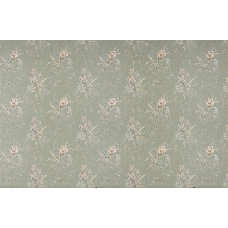 [16m²] Papel de Parede Floral Pincelado - PP382-1 Rolo de 16m2