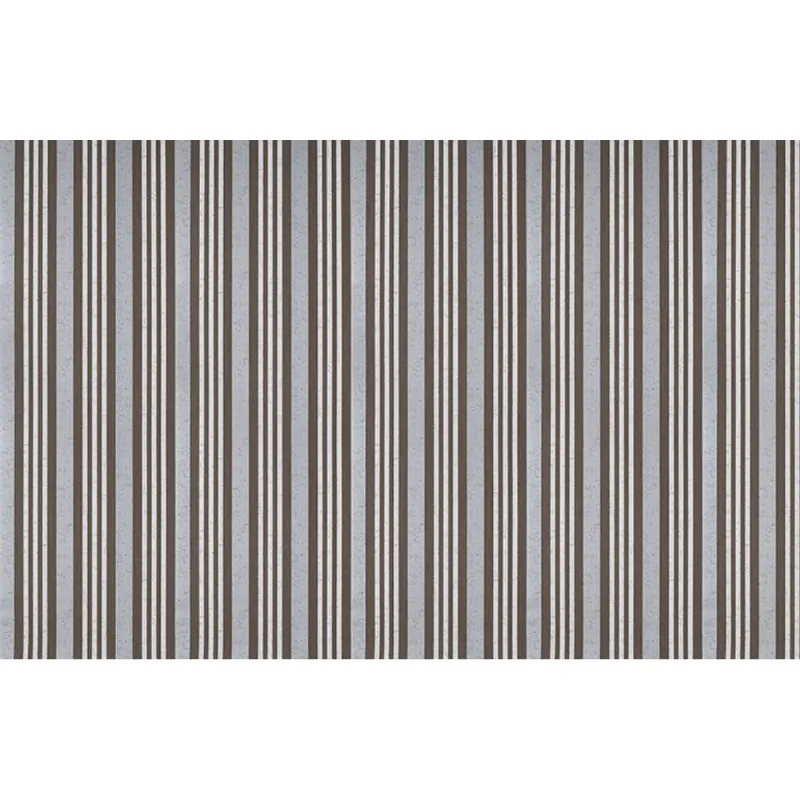 [5m²] Papel de Parede Listrado Metalizado - PP409 Rolo de 5m2