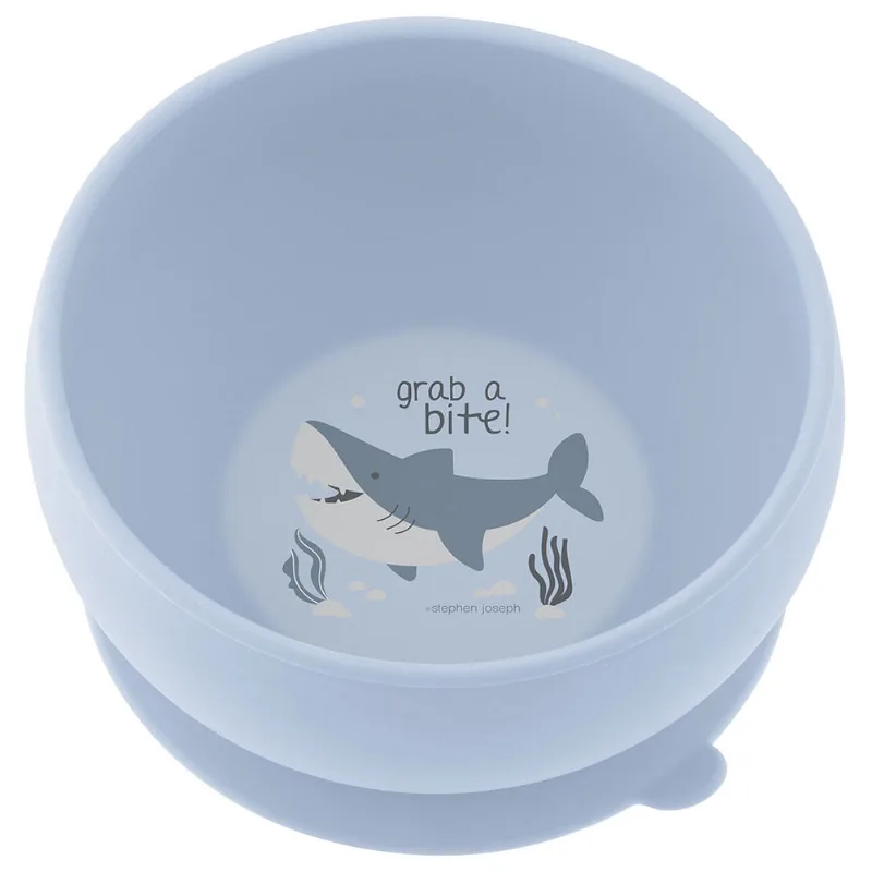 Bowl de Silicone Tubarão Stephen Joseph