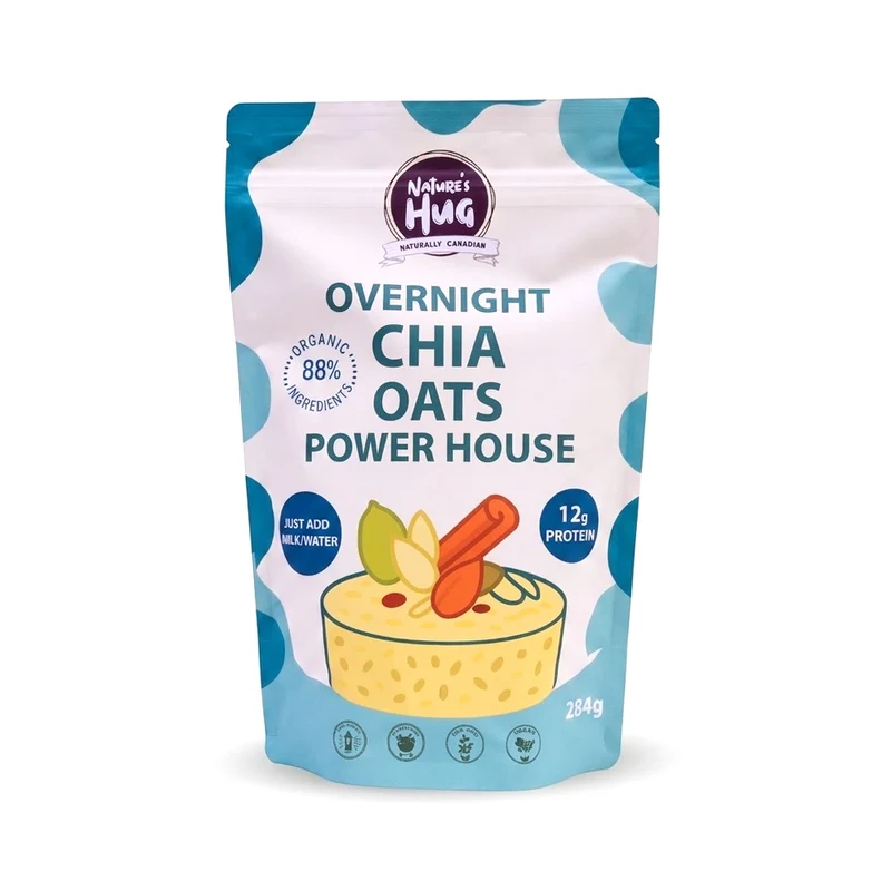 N HUG OVERNIGHT CHIA- OATS POWER HOUSE 284 GM