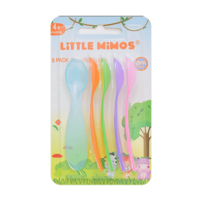 Cucharas para Bebé|5 Piezas Cucharas para Bebé 5 Piezas