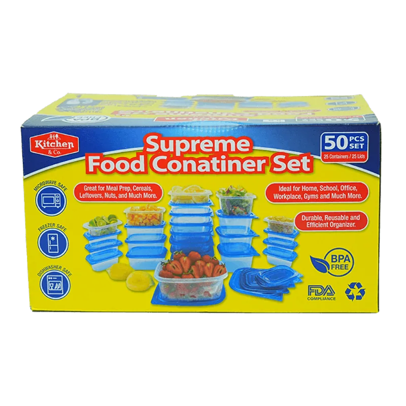 Set de Comida|50 Piezas