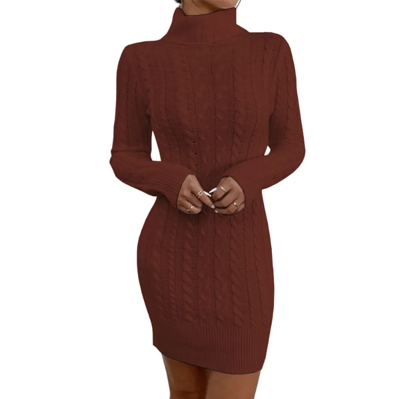 Vestido Mujer Mlarga Hilo 359G-30 Color Camello Talla S