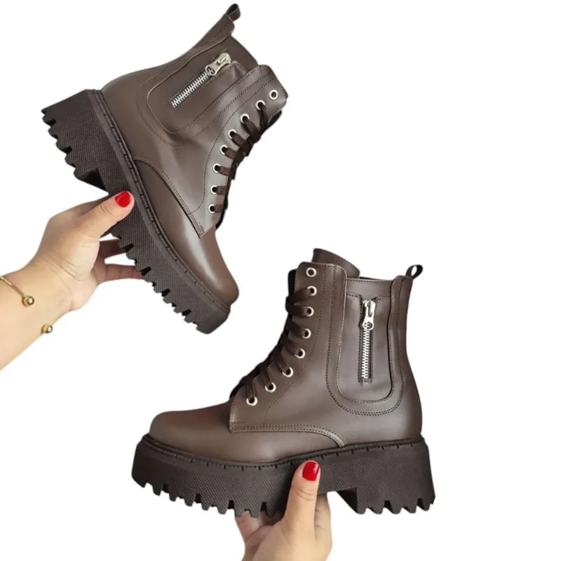Botin Mujer Pasador 1177 5C-60 Color Marron Talla 38
