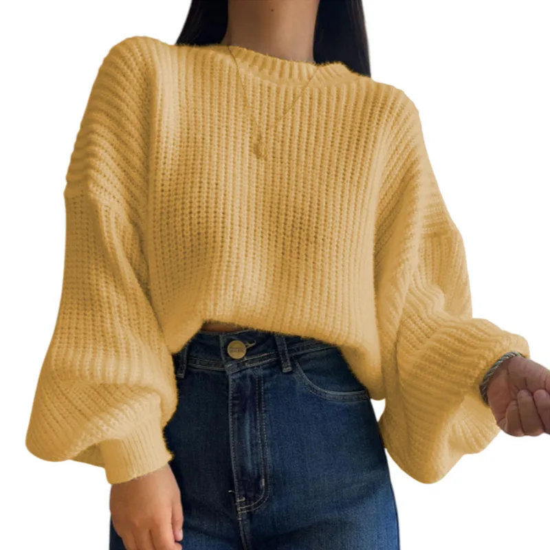 Chompa Mujer 233 Fort-25 Dralom Lana Con Peluche Color Vainilla Talla M