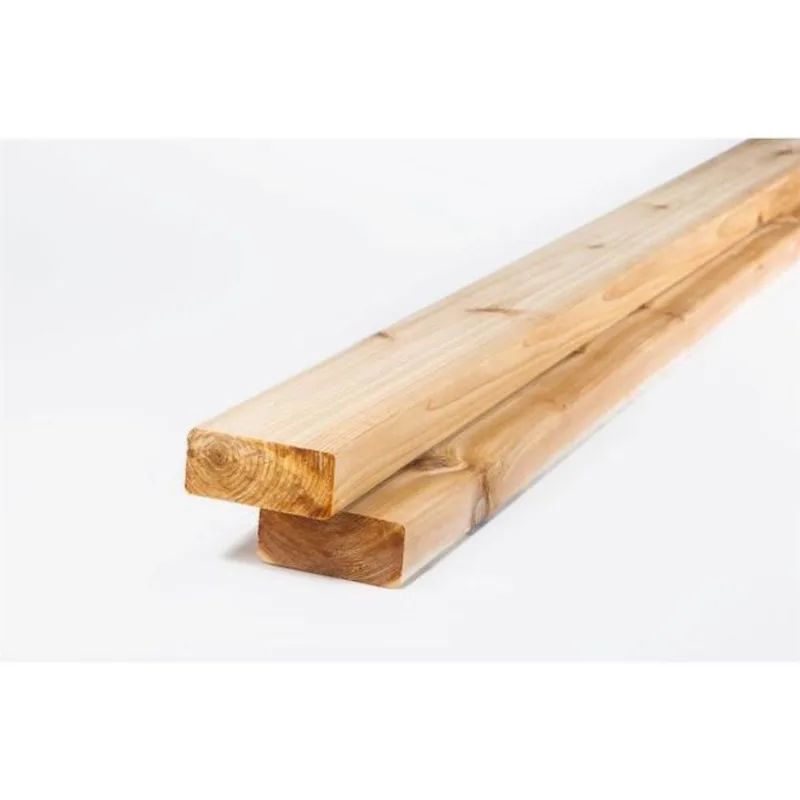 2-in x 4-in x 8-ft Western Red Cedar D4S