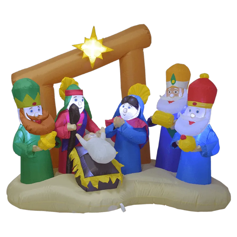 Inflable Nacimiento Navideño|6'