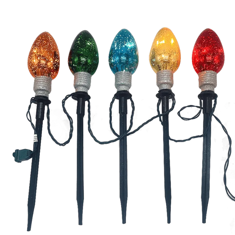 Luces Navideñas para Jardín|5 Piezas|C9 UL5