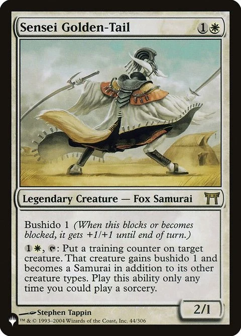 Sensei Golden-Tail (CHK-44) Non-Foil / Near Mint