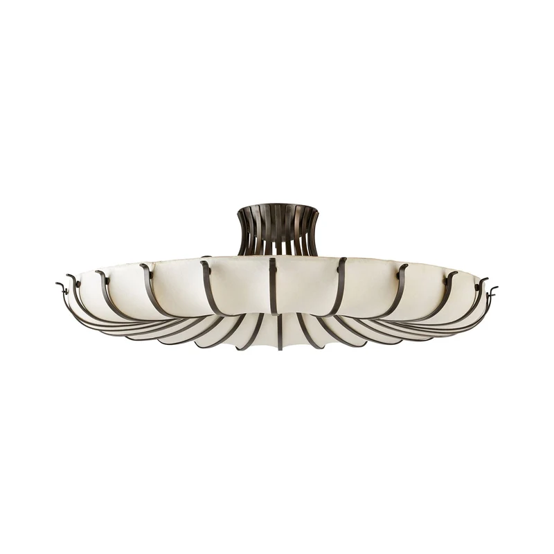 Chambers Semi Flush Mount Ceiling Light English Bronze
